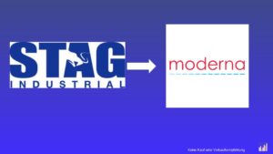 STAG Industrial durch Moderna Aktie ersetzt