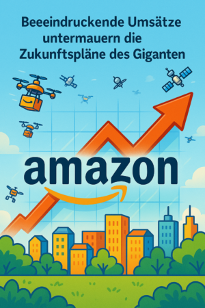 Amazon: Beeindruckende Umsätze untermauern die Zukunftspläne des Giganten