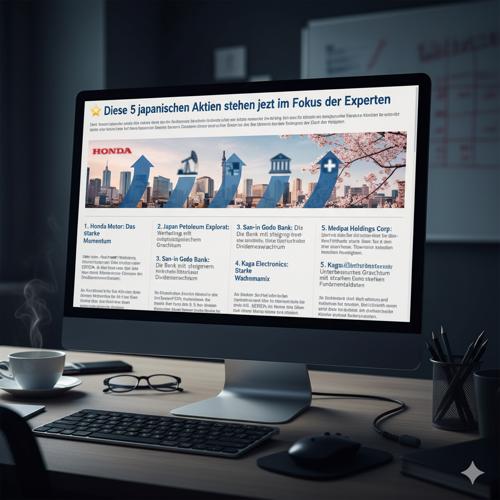 5 Japanische Aktien